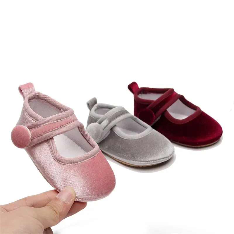 0-18M Baby Girls Mary Jane Shoes