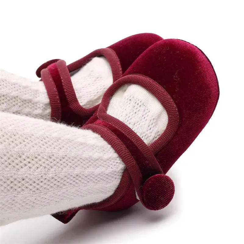 0-18M Baby Girls Mary Jane Shoes
