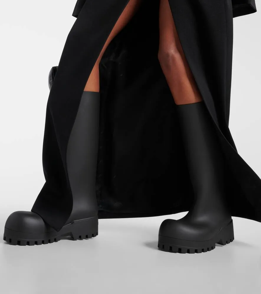 Balenciaga Bulldozer rain boots