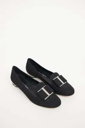 Black Floral Sarno Loafer