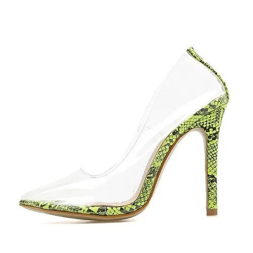 Clear Transparent Pumps