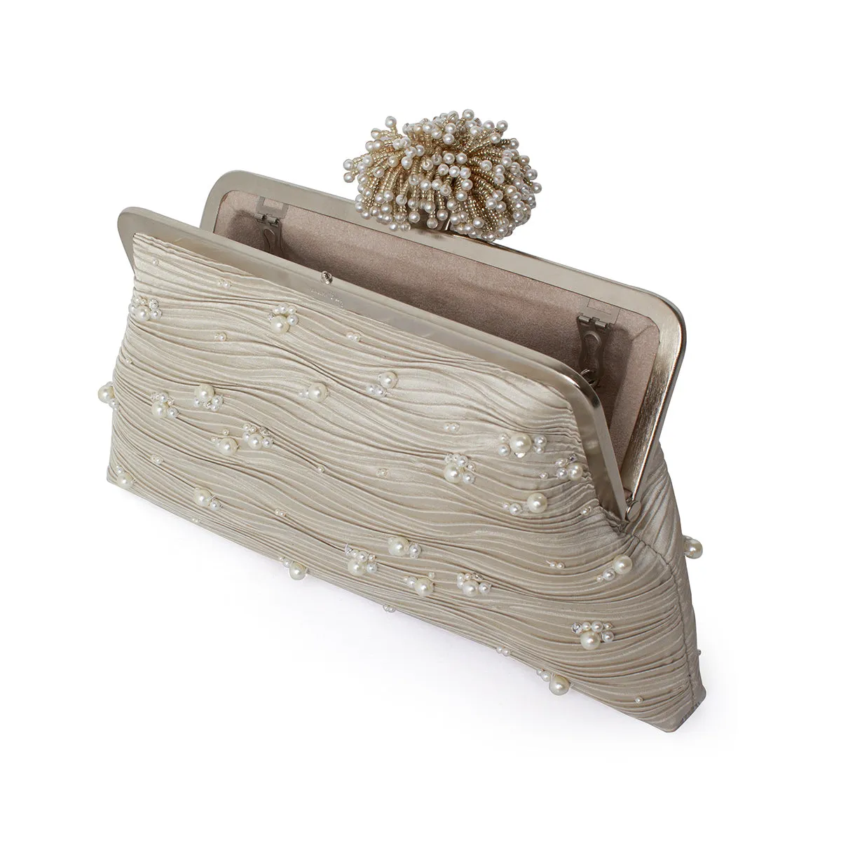 DAHLIA ON PEARLY WAVES CLASSIC BAG