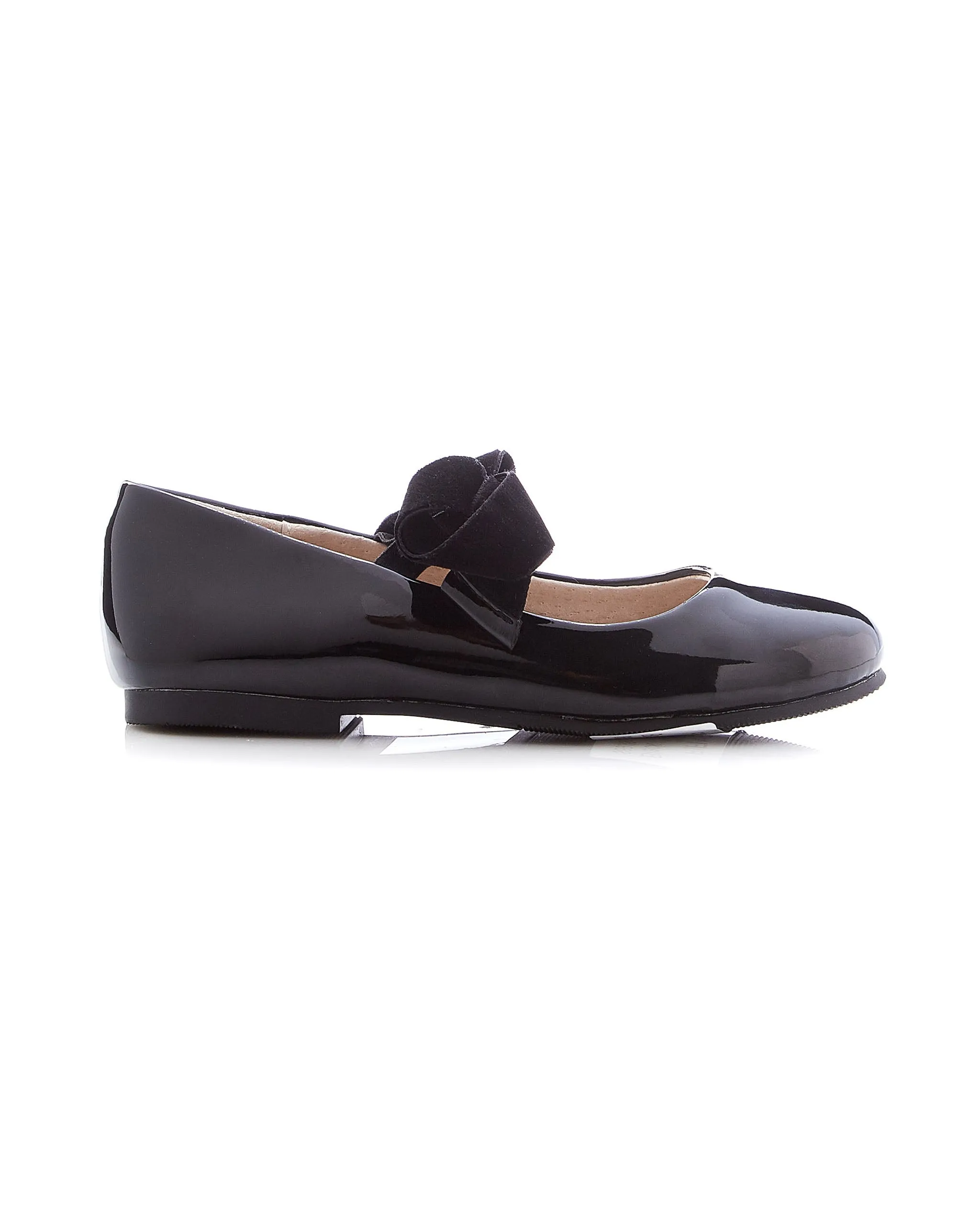 Fifi Velvet Bow Black