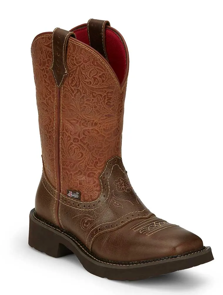 Justin Women's Starlina 11 Inch Western Boot Tan