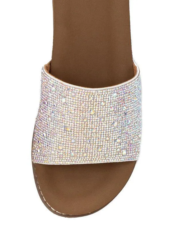 Kite Crystal Slide Sandal