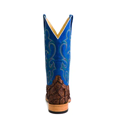 Men's Top Hand Cigar Matte Big Bass with Royal Blue Sinsation Top HP8007