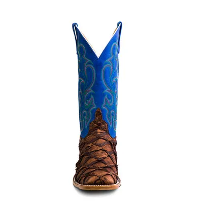 Men's Top Hand Cigar Matte Big Bass with Royal Blue Sinsation Top HP8007