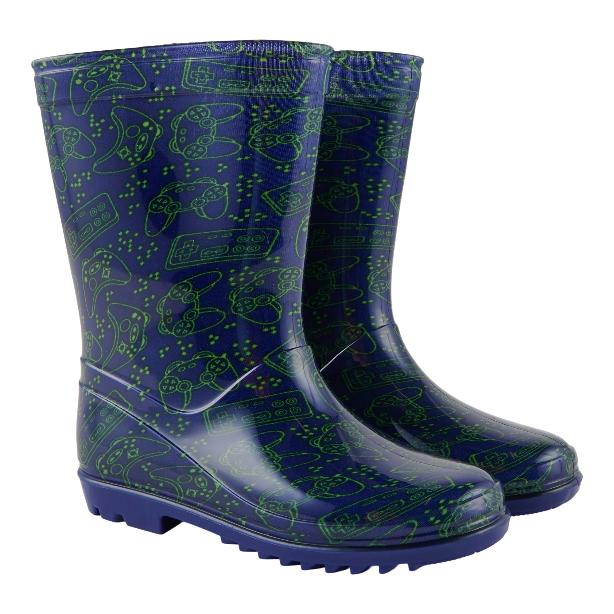 SURVIVAL GEAR Boy's Printed Rain Boots