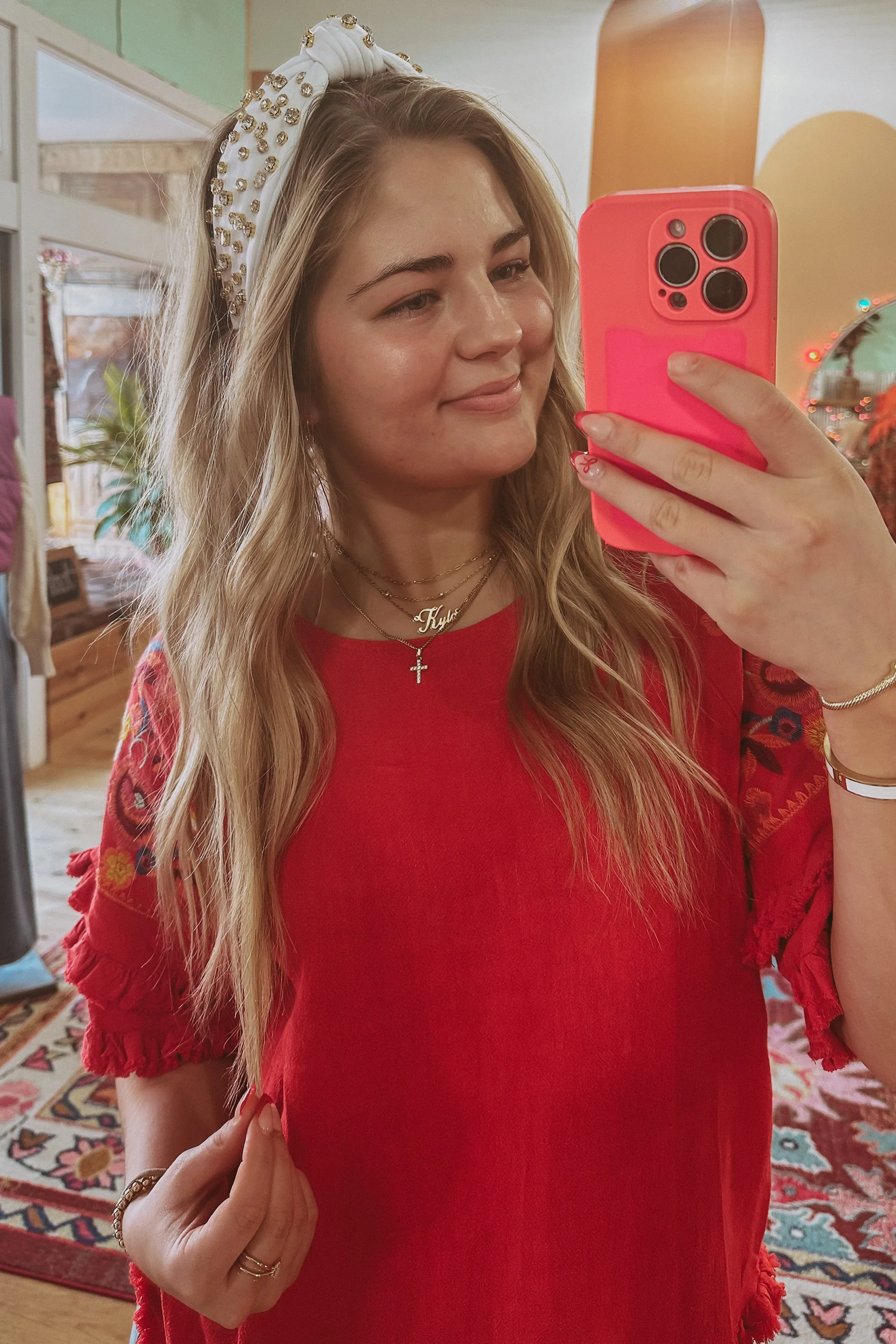 The Senora Embroidered Top