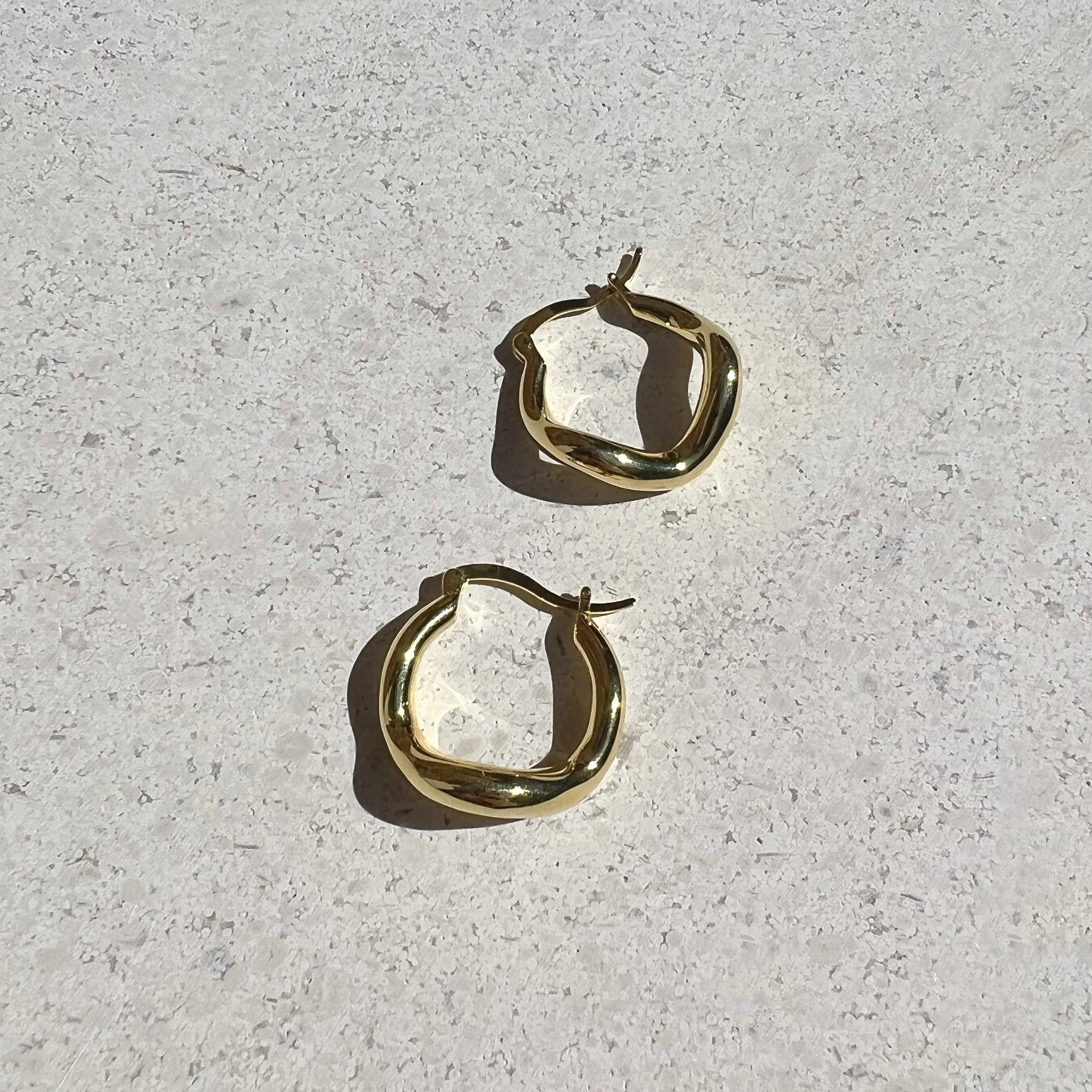 Wabi Sabi Hoops - Gold