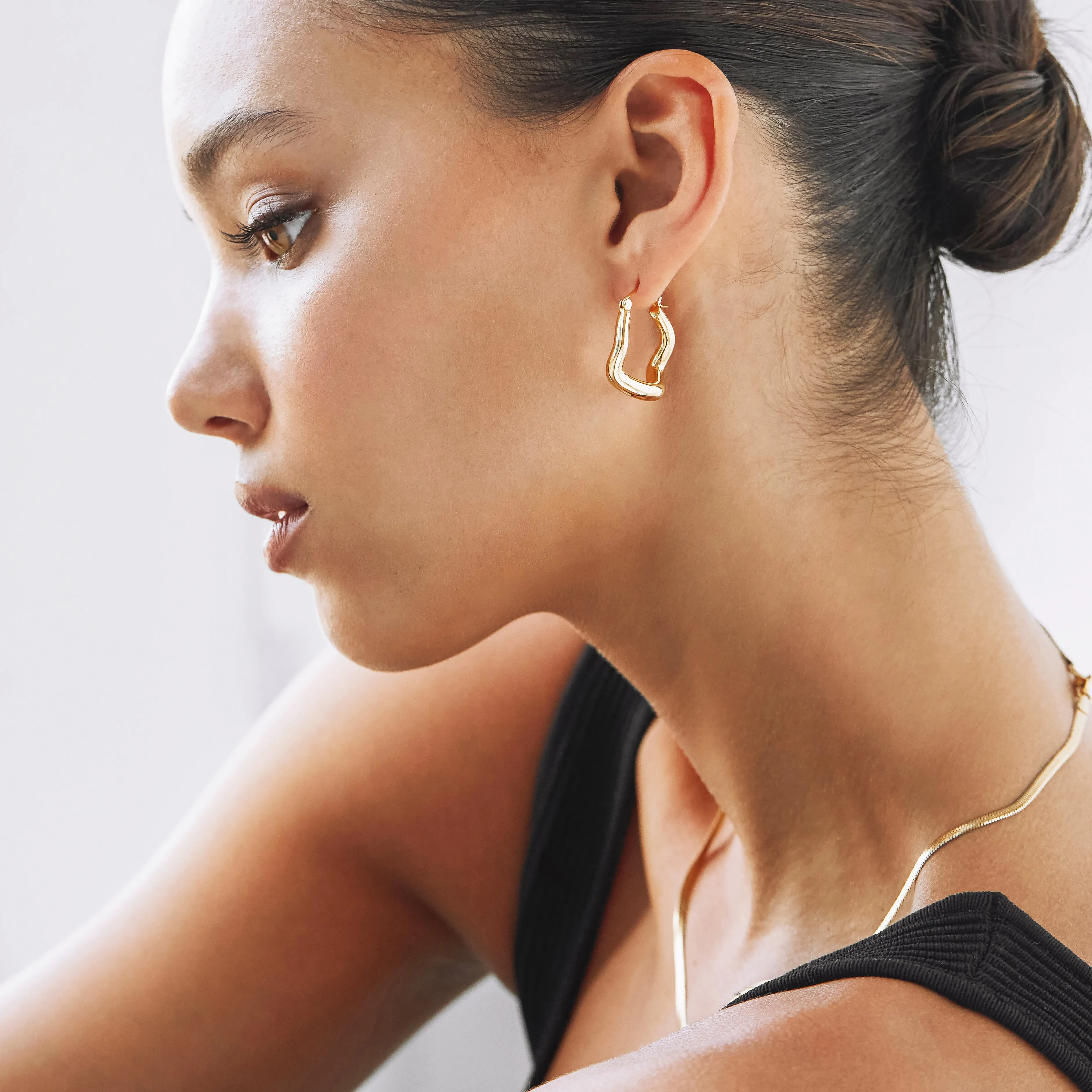Wabi Sabi Hoops - Gold