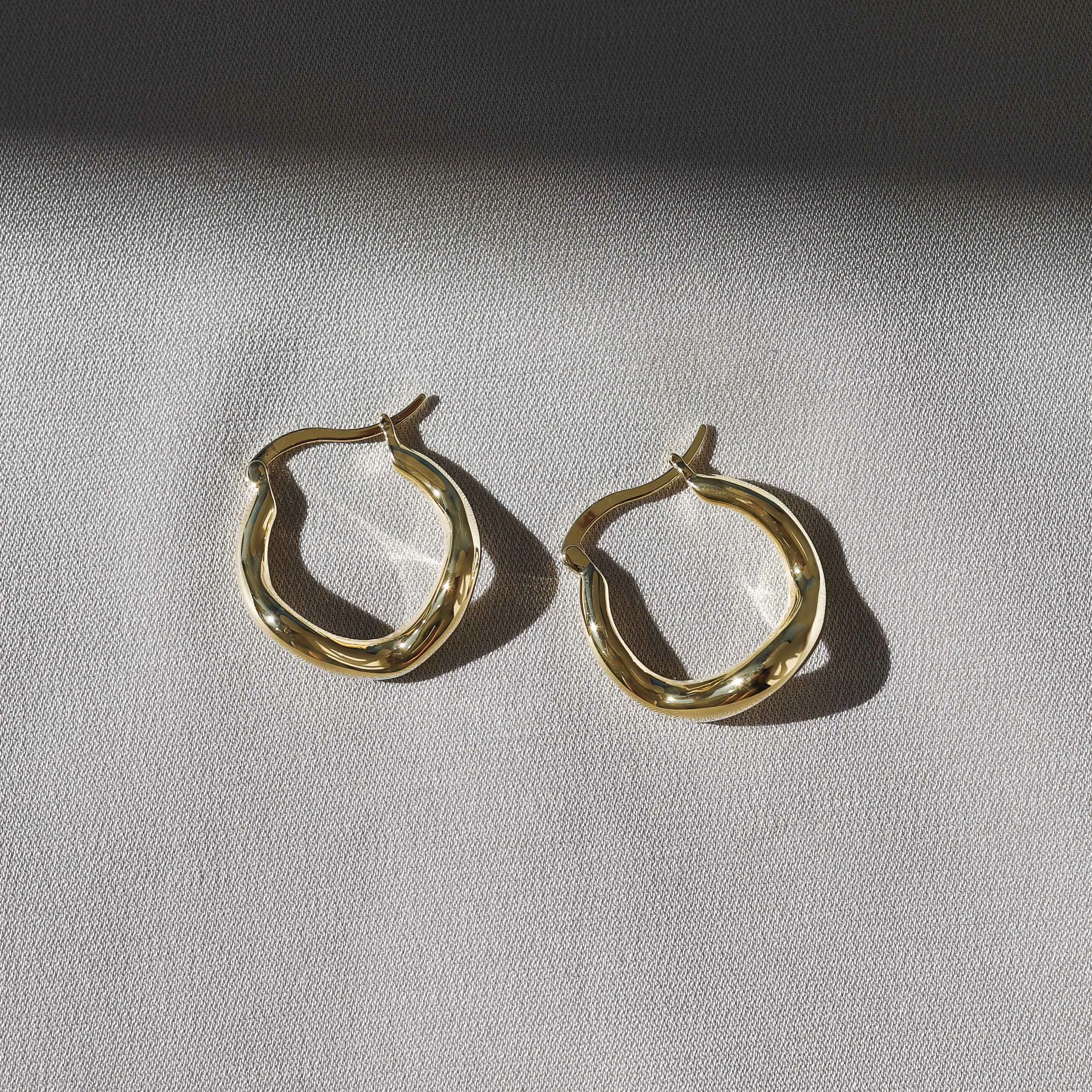 Wabi Sabi Hoops - Gold